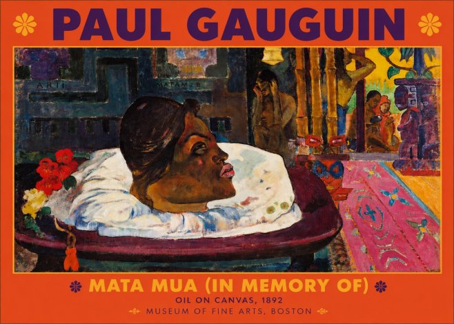 Paul Gauguin Mata Mua (in Memory Of) No4 - Juliste
