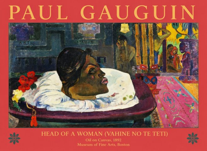 Paul Gauguin Mata Mua (in Memory Of) No6 - Juliste