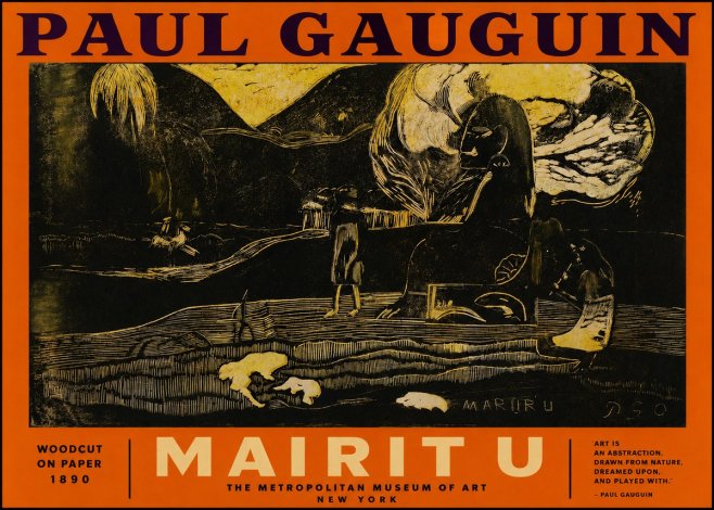 Paul Gauguin Mairit U No2 - Juliste