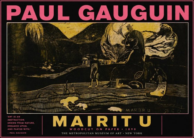 Paul Gauguin Mairit U No3 - Juliste