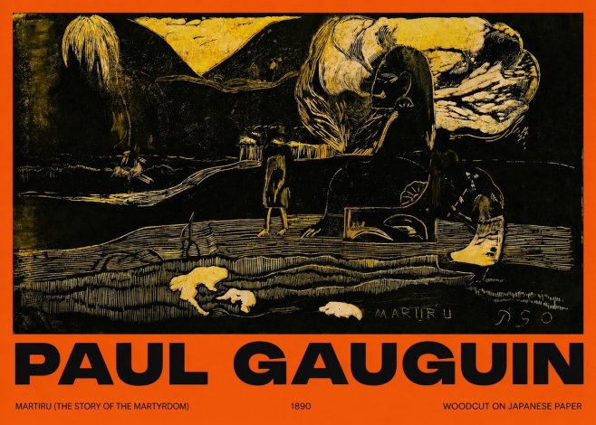 Paul Gauguin Mairit U No6 - Juliste