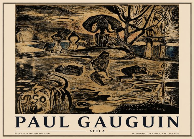 Paul Gauguin Atuca No1 - Juliste