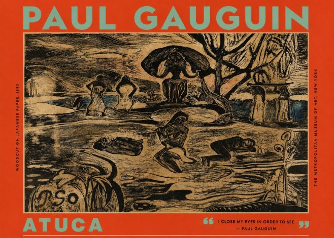 Paul Gauguin Atuca No2 - Juliste