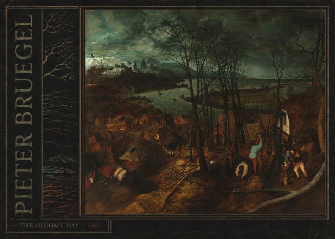 Pieter Bruegel The Gloomy Day No2 - Juliste