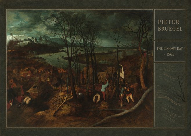Pieter Bruegel The Gloomy Day No4 - Juliste