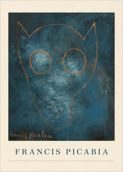 Francis Picabia Abstract Head No5 - Juliste
