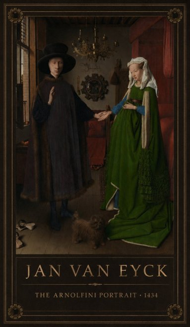 Jan van Eyck The Arnolfini Portrait I No1 - Juliste