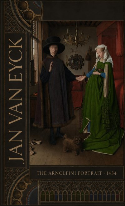 Jan van Eyck The Arnolfini Portrait I No3 - Juliste