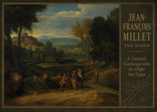 Jean-François Millet A Classical Landscape with the Flight into Egypt No2 - Juliste