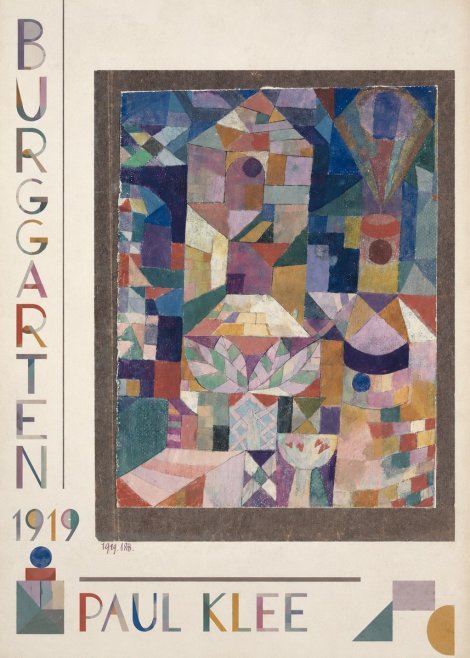 Paul Klee Burggarten No2 - Juliste