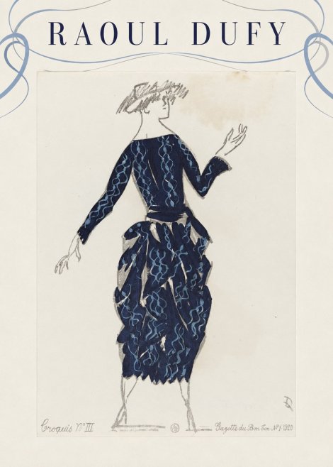 Raoul Dufy Croquis N°iii No3 - Juliste