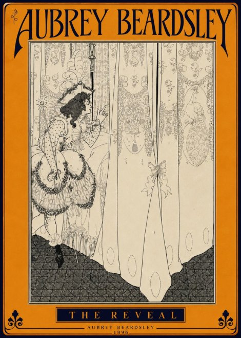 Aubrey Beardsley The Reveal No4 - Juliste