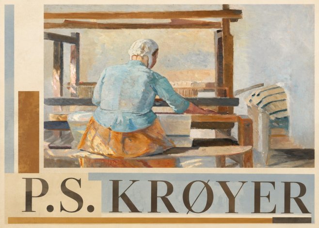 P.S. Krøyer A Weaver No4 - Juliste