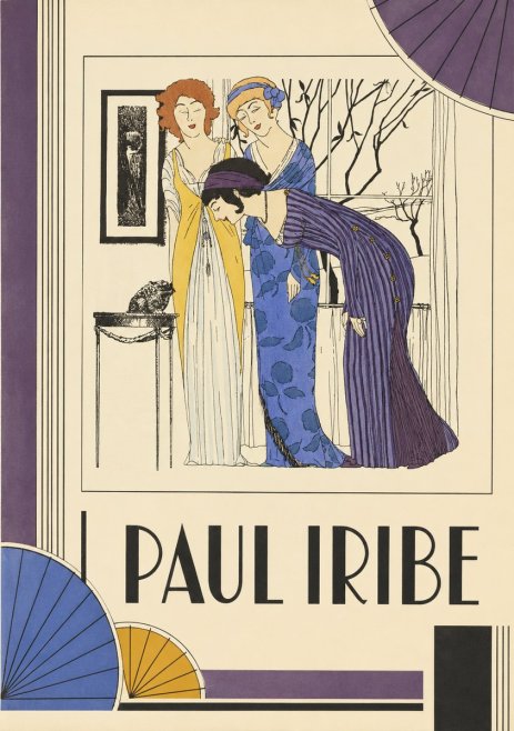 Paul Iribe Three Women and a Frog No2 - Juliste