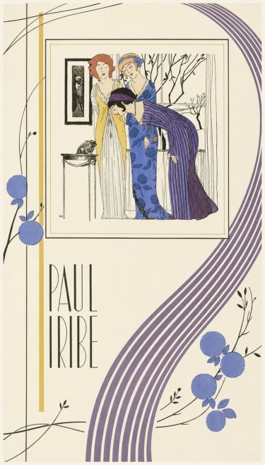 Paul Iribe Three Women and a Frog No6 - Juliste