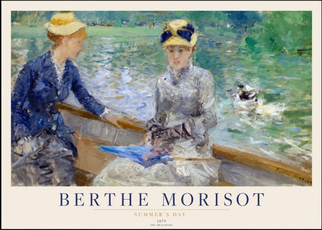 Berthe Morisot Summer's Day No1 - Juliste