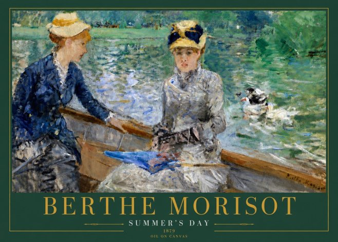 Berthe Morisot Summer's Day No5 - Juliste