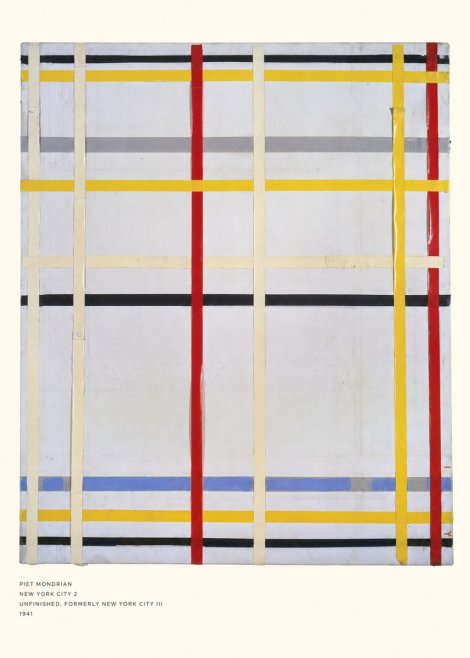Piet Mondrian New York City 2 No5 - Juliste