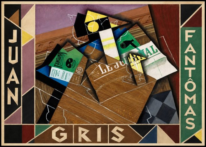 Juan Gris Fantômas I No1 - Juliste