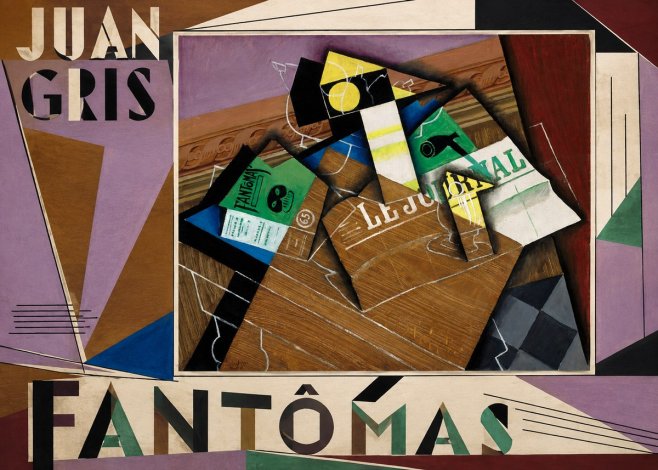 Juan Gris Fantômas I No2 - Juliste