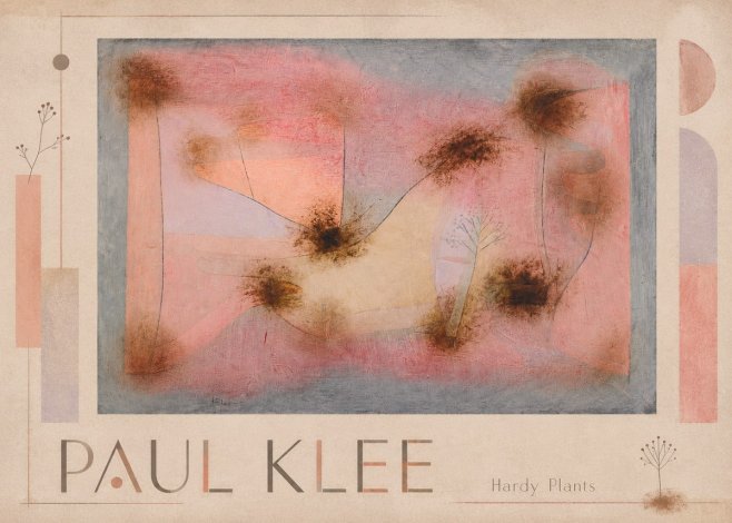 Paul Klee Hardy Plants I No1 - Juliste