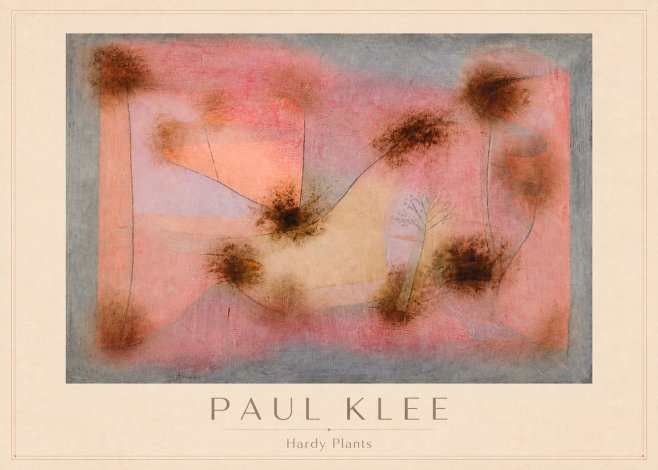 Paul Klee Hardy Plants I No3 - Juliste