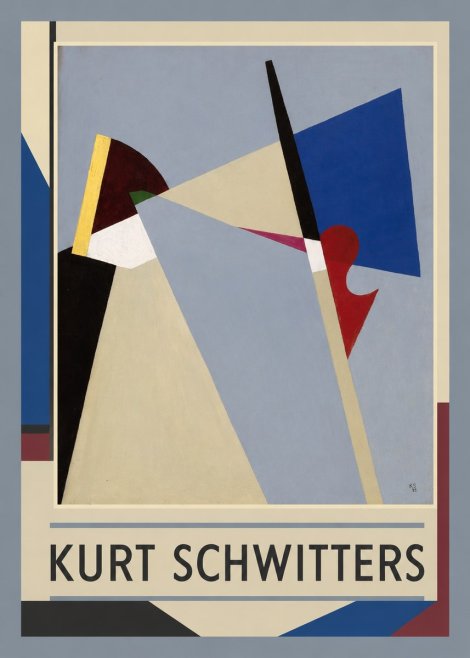 Kurt Schwitters Abstract Composition No1 - Juliste