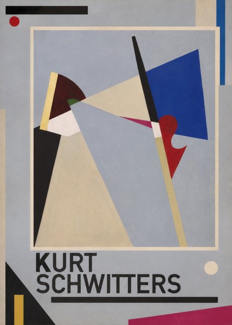 Kurt Schwitters Abstract Composition No3 - Juliste