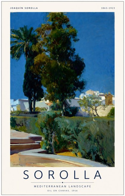 Sorolla Mediterranean Landscape No1 - Juliste