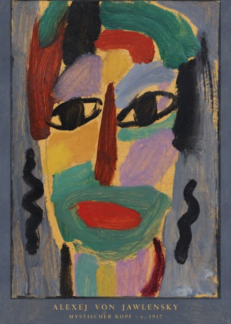 Alexej von Jawlensky Mystischer Kopf No6 - Juliste