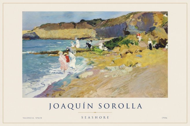 Sorolla Seashore No1 - Juliste