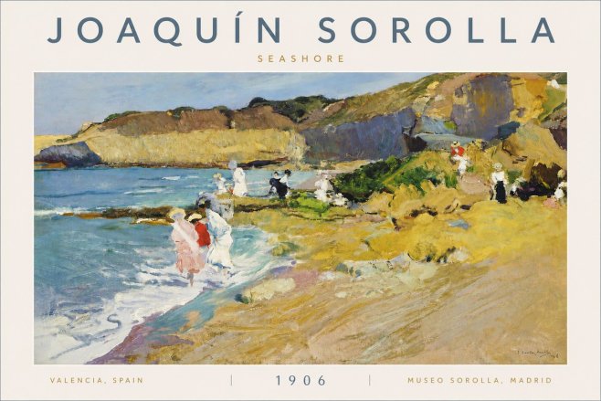 Sorolla Seashore No4 - Juliste