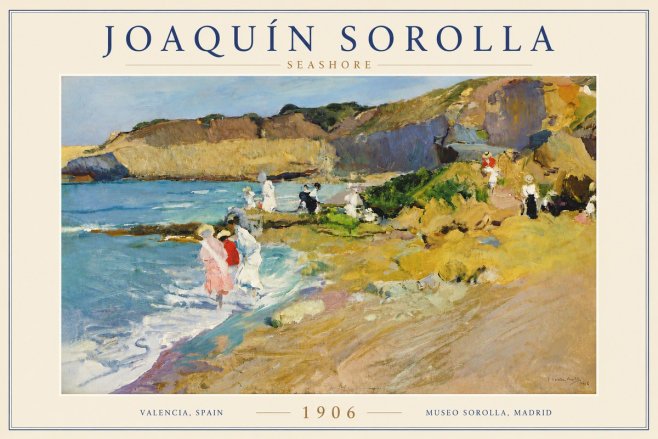 Sorolla Seashore No5 - Juliste