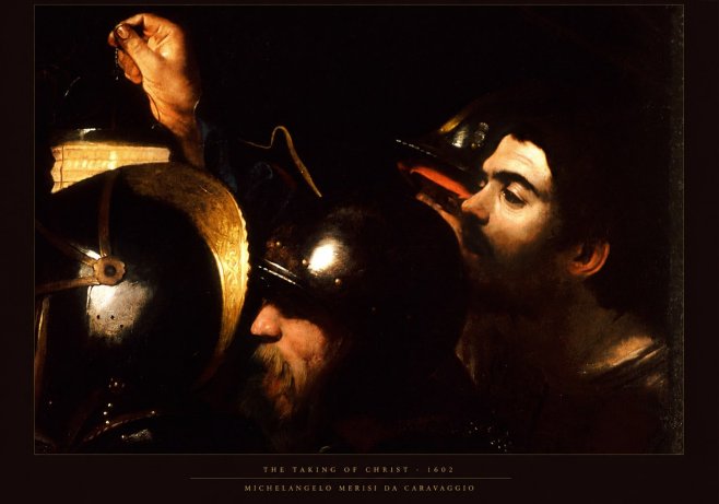Michelangelo Merisi da Caravaggio The Taking of Christ I No4 - Juliste