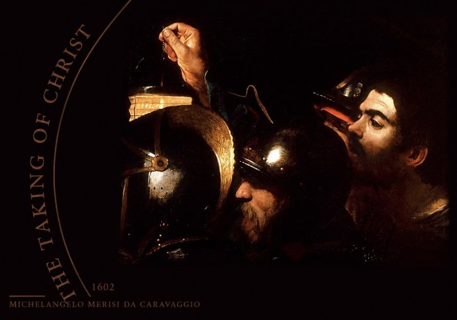 Michelangelo Merisi da Caravaggio The Taking of Christ I No6 - Juliste