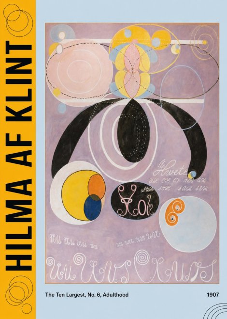 Hilma af Klint The Ten Largest, No. 6, Adulthood No2 - Juliste