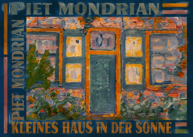 Piet Mondrian Kleines Haus in Der Sonne II No5 - Juliste