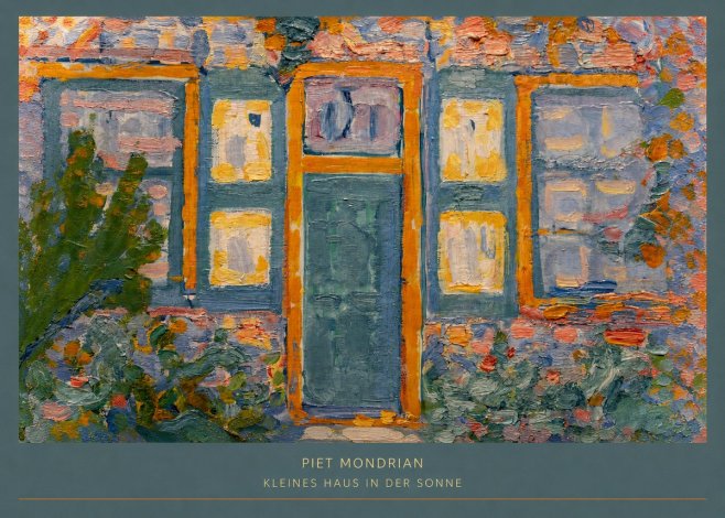 Piet Mondrian Kleines Haus in Der Sonne II No6 - Juliste