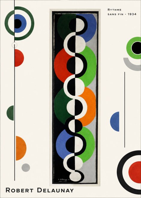 Robert Delaunay Rythme Sans Fin I No2 - Juliste