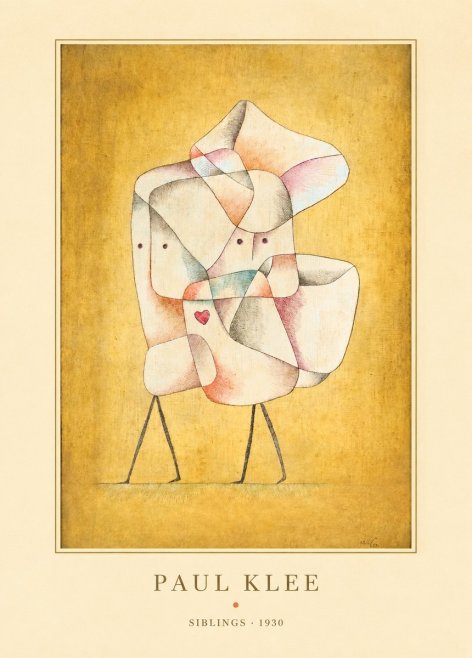 Paul Klee Siblings No4 - Juliste