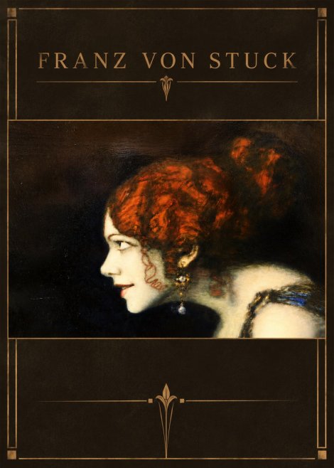 Franz von Stuck Head of a Woman No5 - Juliste