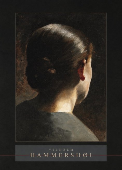 Vilhelm Hammershøi Woman from Behind No3 - Juliste
