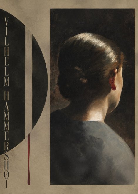 Vilhelm Hammershøi Woman from Behind No5 - Juliste