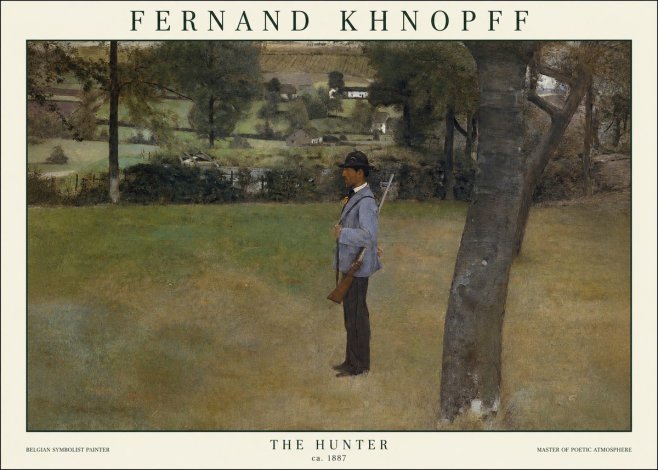 Fernand Khnopff The Hunter No1 - Juliste