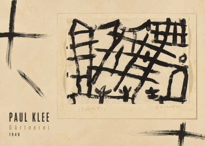 Paul Klee Gärtnerei No5 - Juliste