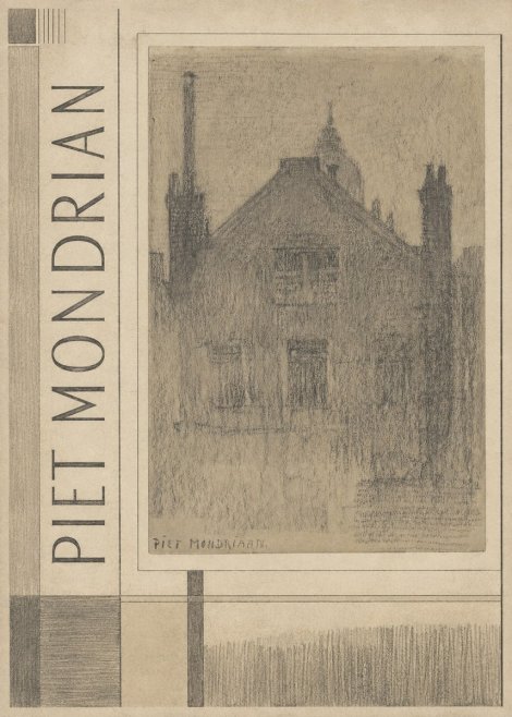 Piet Mondrian House Study No2 - Juliste