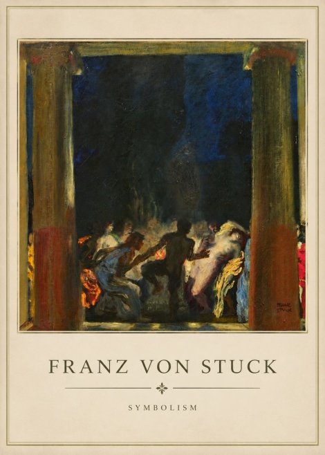 Franz von Stuck Bacchic Revel No3 - Juliste