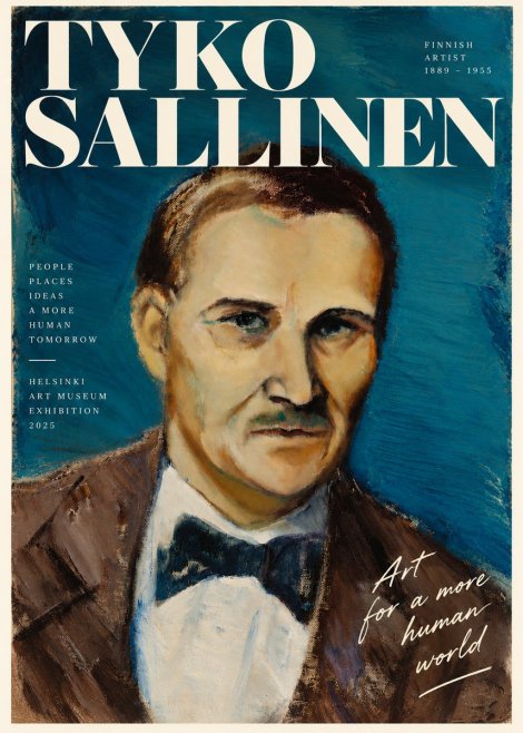Tyko Sallinen Portrait of a Man I No5 - Juliste