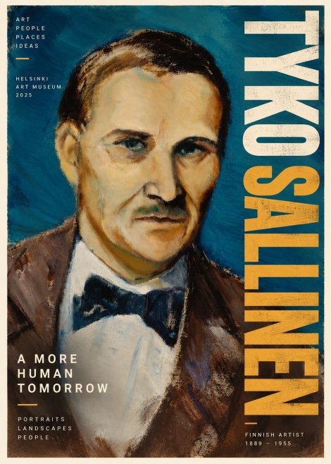 Tyko Sallinen Portrait of a Man I No6 - Juliste