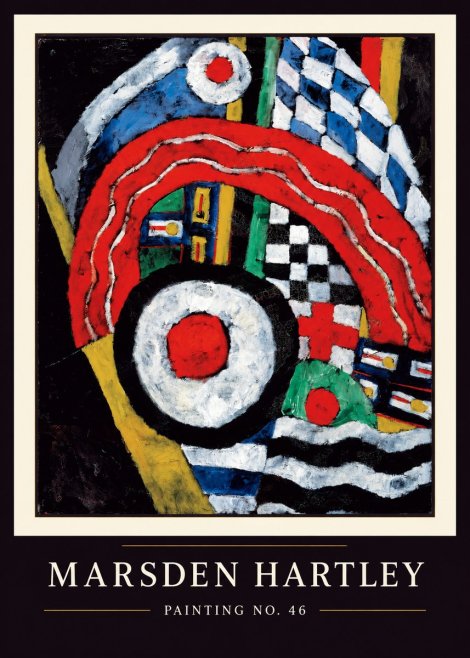 Marsden Hartley Painting No. 46 No2 - Juliste